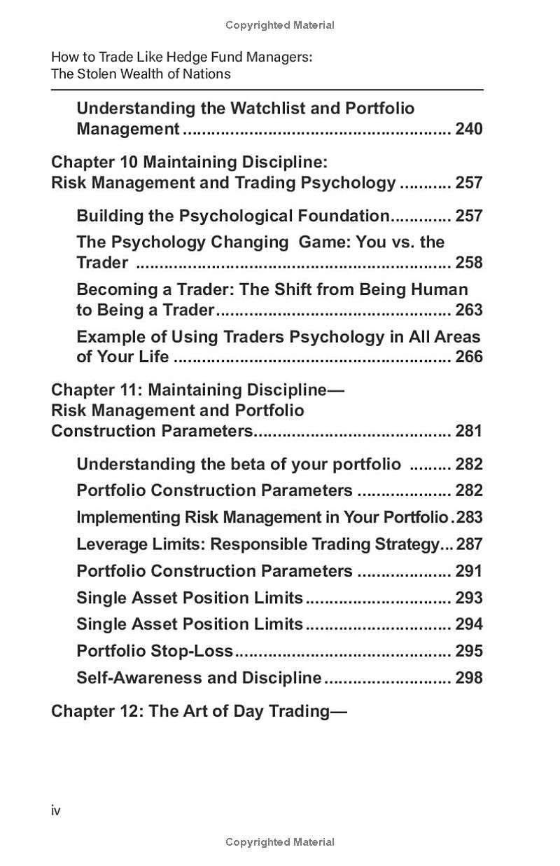 How to Trade Like Hedge Fund Managers:: The Stolen Wealth of Nations