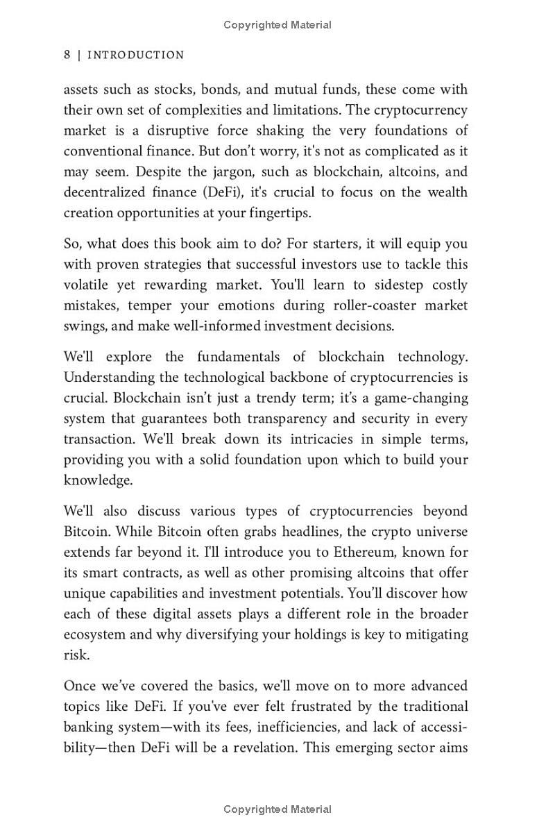 Beginners Roadmap to Cryptocurrency Wealth: A Fast-Track Guide to Decentralized Financial Freedom: How to Invest Smartly, Avoid Costly Mistakes, Time Your Buys and Sells, and Build Long-Term Wealth