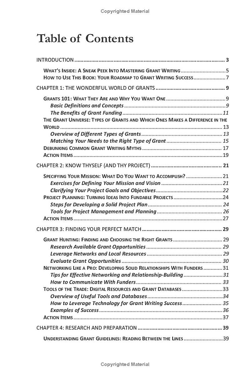 Grant Writing Mastery: A Complete Guide to Getting Funding and Writing Winning Proposals for Nonprofits, Community Programs, and Creative Projects