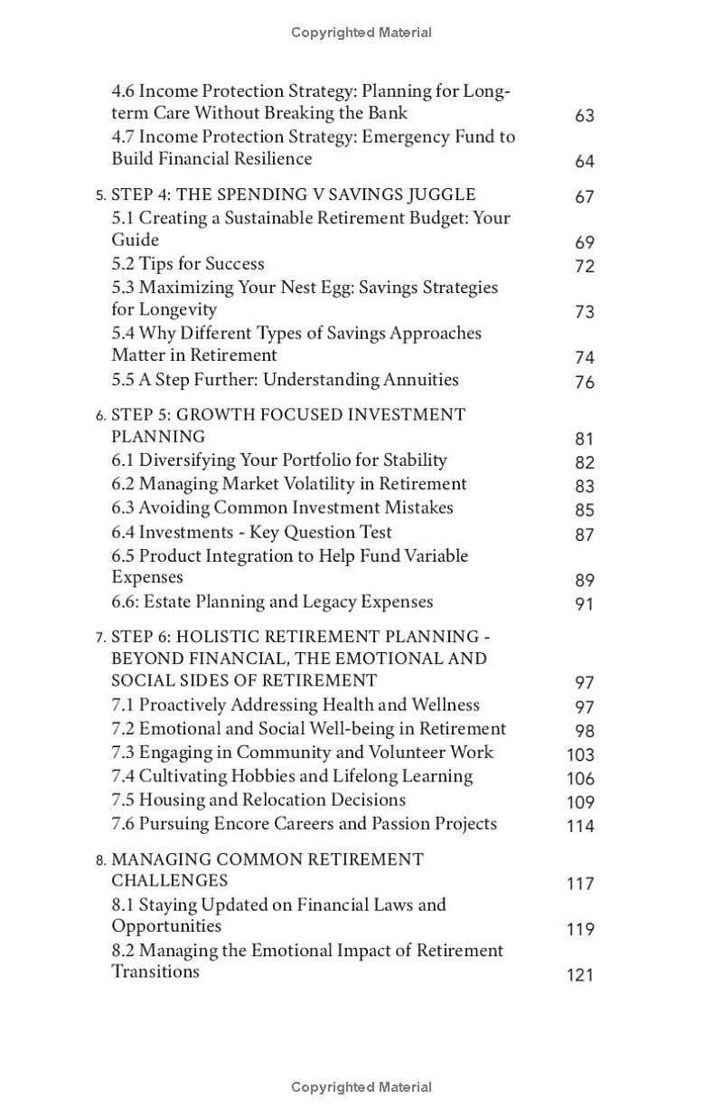 The Ultimate Retirement Planning Blueprint: The Simple 6 Step Formula: Pinpoint Your Retirement Vision, Calculate Savings Goals and Retire with Financial Freedom