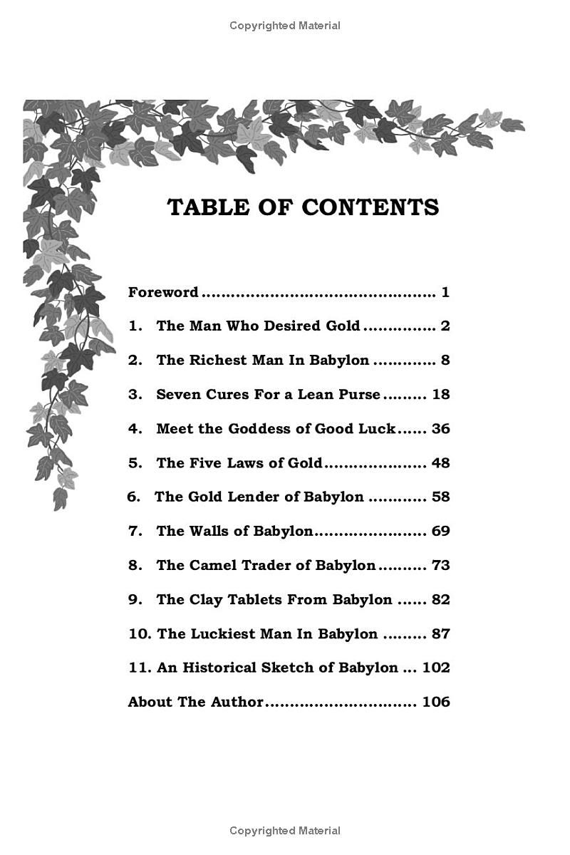 The Richest Man In Babylon: With ALL 7 Laws of Wealth and 5 Laws of Gold, Original Edition with Original Illustrations.