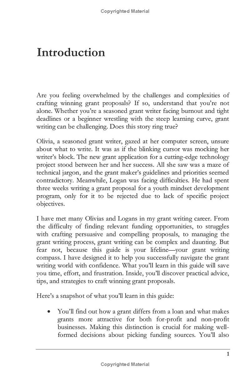 Grant Writing: A Practical Guide to Securing Funding for Your Organization, Tips and Techniques for Crafting Winning Proposals, and Building Lasting Partnerships With Funders