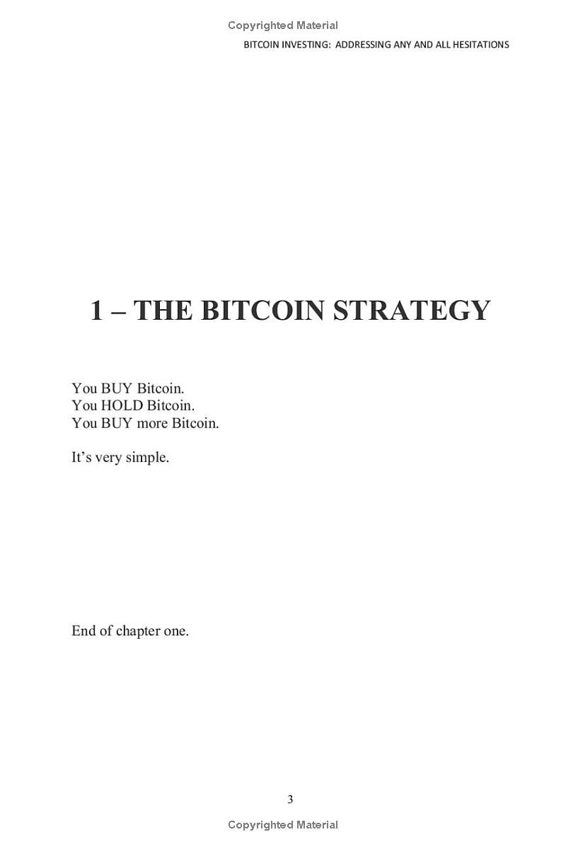 Bitcoin Investing: Addressing Any and All Hesitations