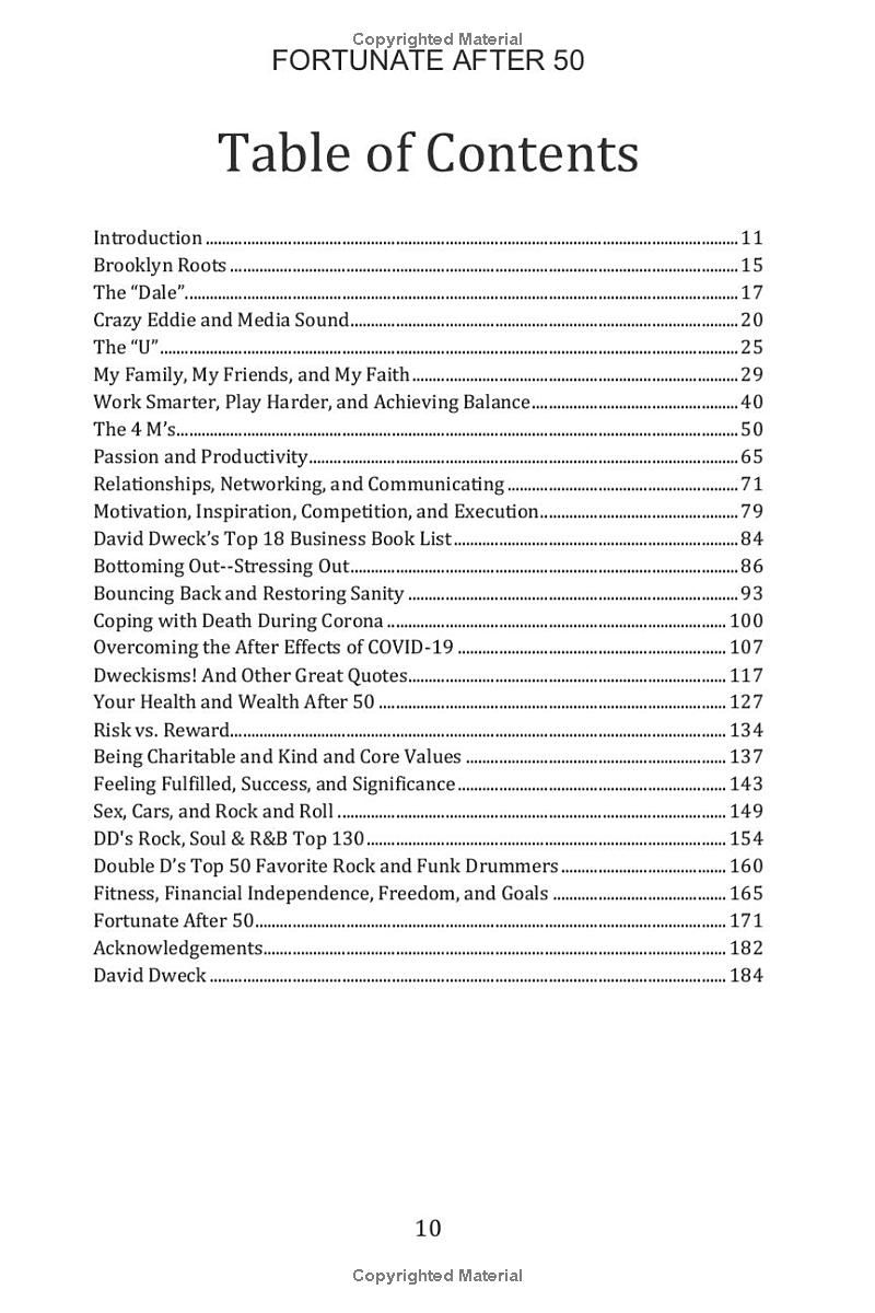 Fortunate After 50: Work Smarter, Play Harder in Business and Life