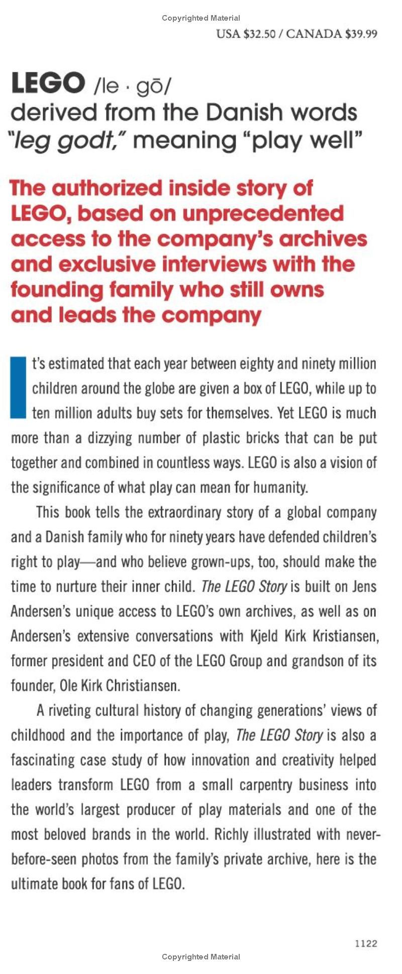 The LEGO Story: How a Little Toy Sparked the Worlds Imagination