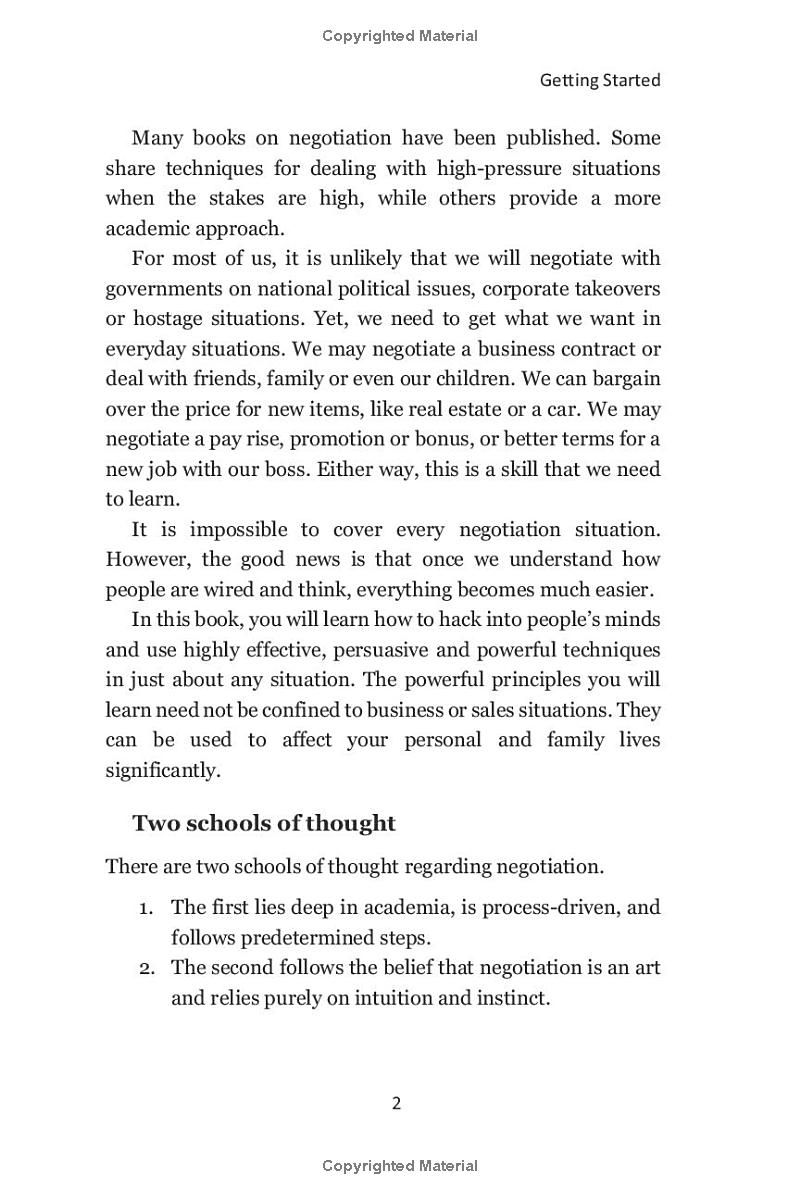 The Art of Negotiation How to Master Getting to Yes: Discover The Secrets Of Power Negotiating & How To Negotiate Getting Past No, In Sales, Business, Management, Real Estate & In Your Personal Life