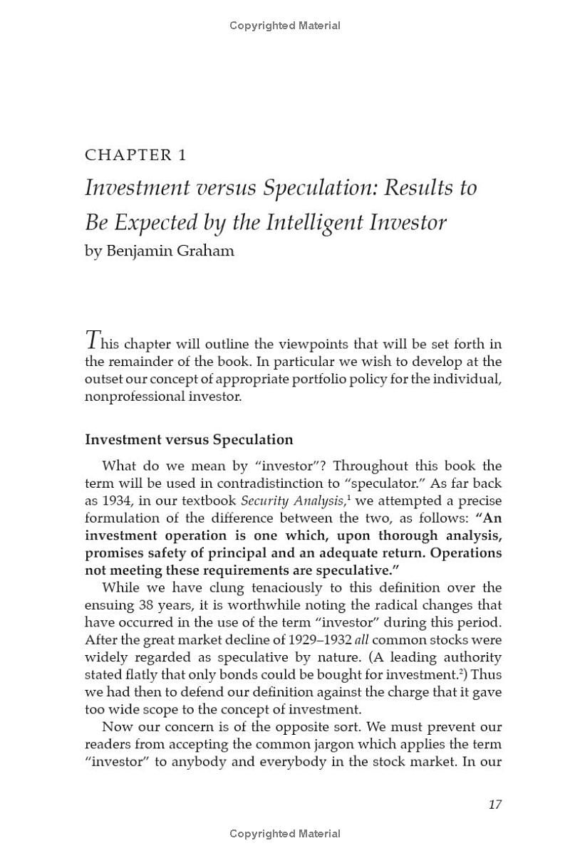 The Intelligent Investor Third Edition: The Definitive Book on Value Investing