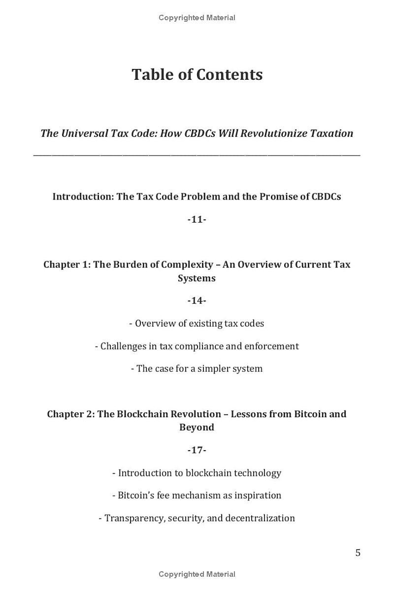 The Universal Tax Code: How CBDCs Will Revolutionize Taxation