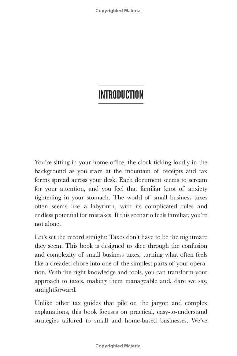 The Stress Free Guide to At Home and Small Business Taxes: Simple Solutions to Eliminate Overpayments, Navigate Deductions Easily, Avoid Penalties, ... Strategies that can Maximize Your Profits