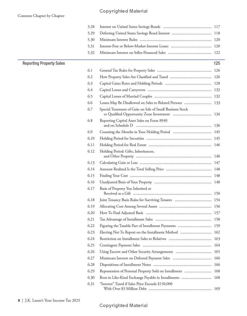 J.K. Lassers Your Income Tax 2025: For Preparing Your 2024 Tax Return