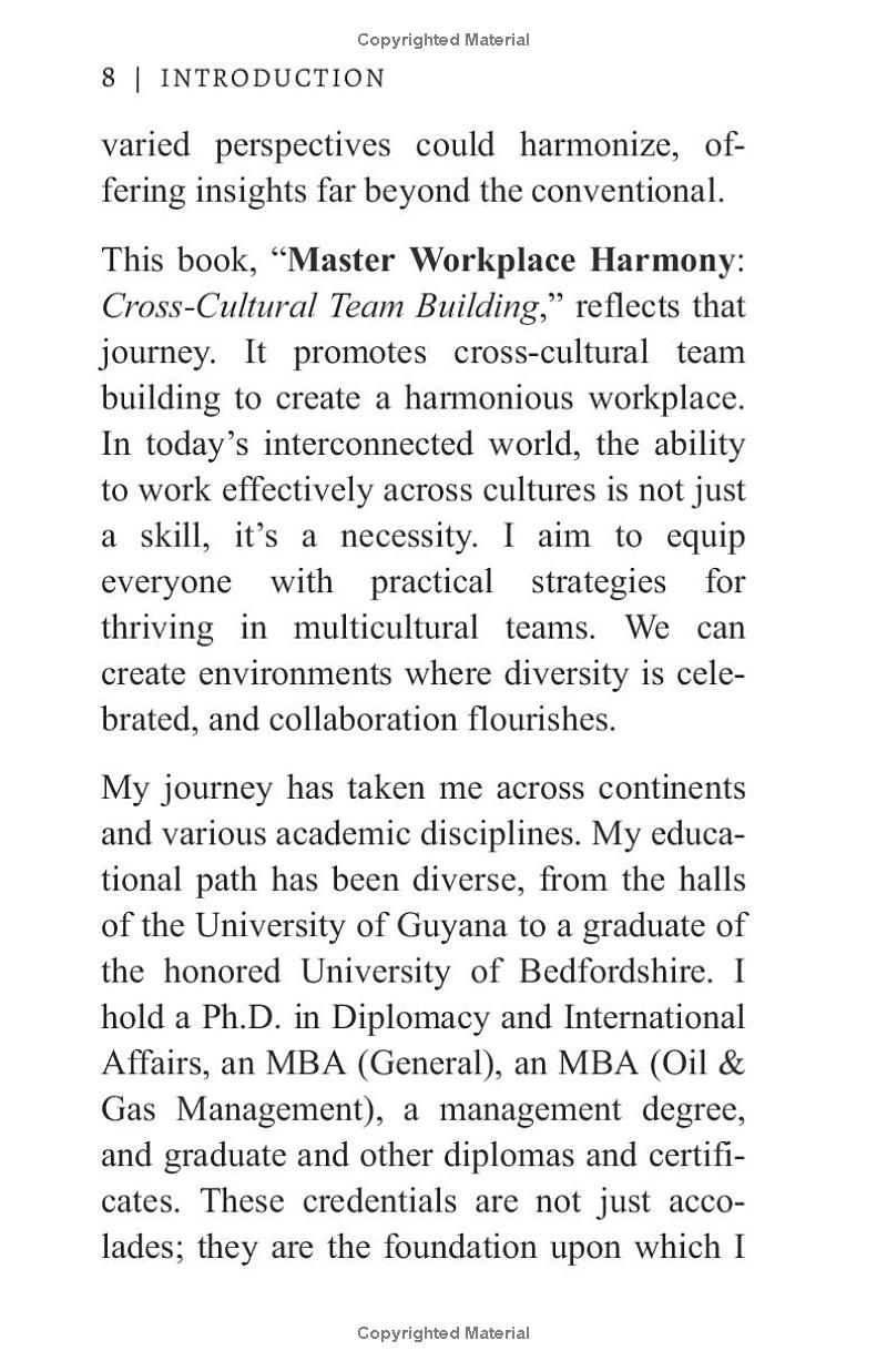 MASTER WORKPLACE HARMONY: CROSS-CULTURAL TEAM BUILDING