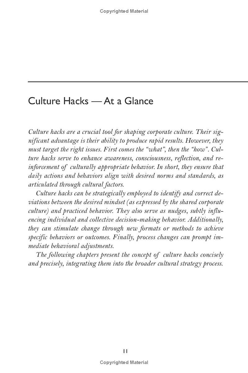 The Culture Hacks Toolbox: 50 Tools for Corporate Culture Success