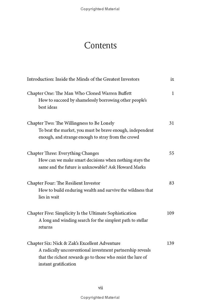 Richer, Wiser, Happier: How the Worlds Greatest Investors Win in Markets and Life