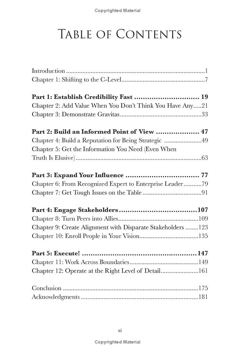 Mastering the C-Suite: The Senior Leader’s Playbook to Build a C-Level Mindset, Command Respect, and Lead an Enterprise