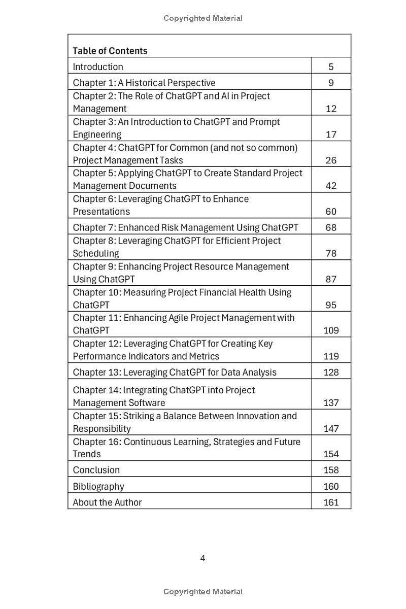 The ChatGPT Handbook For Project Managers