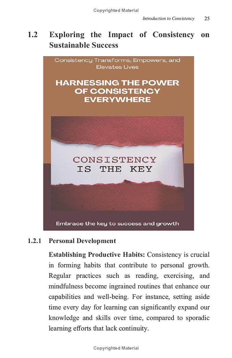 The Power of Consistency: Unlocking Sustainable Success