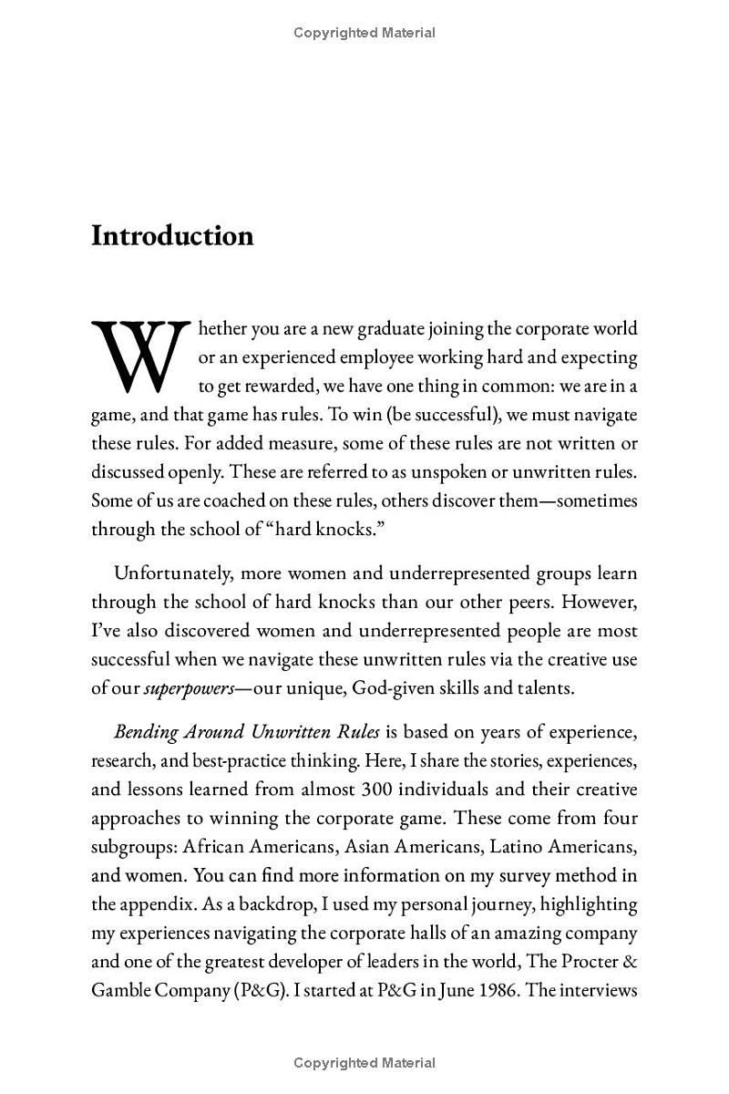 BENDING AROUND UNWRITTEN RULES: Navigation Tactics for Women and Underrepresented Professionals