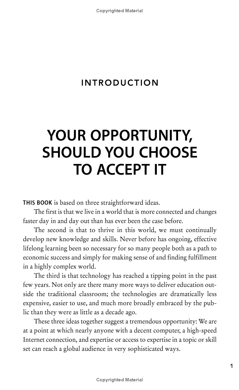 Leading the Learning Revolution: The Experts Guide to Capitalizing on the Exploding Lifelong Education Market