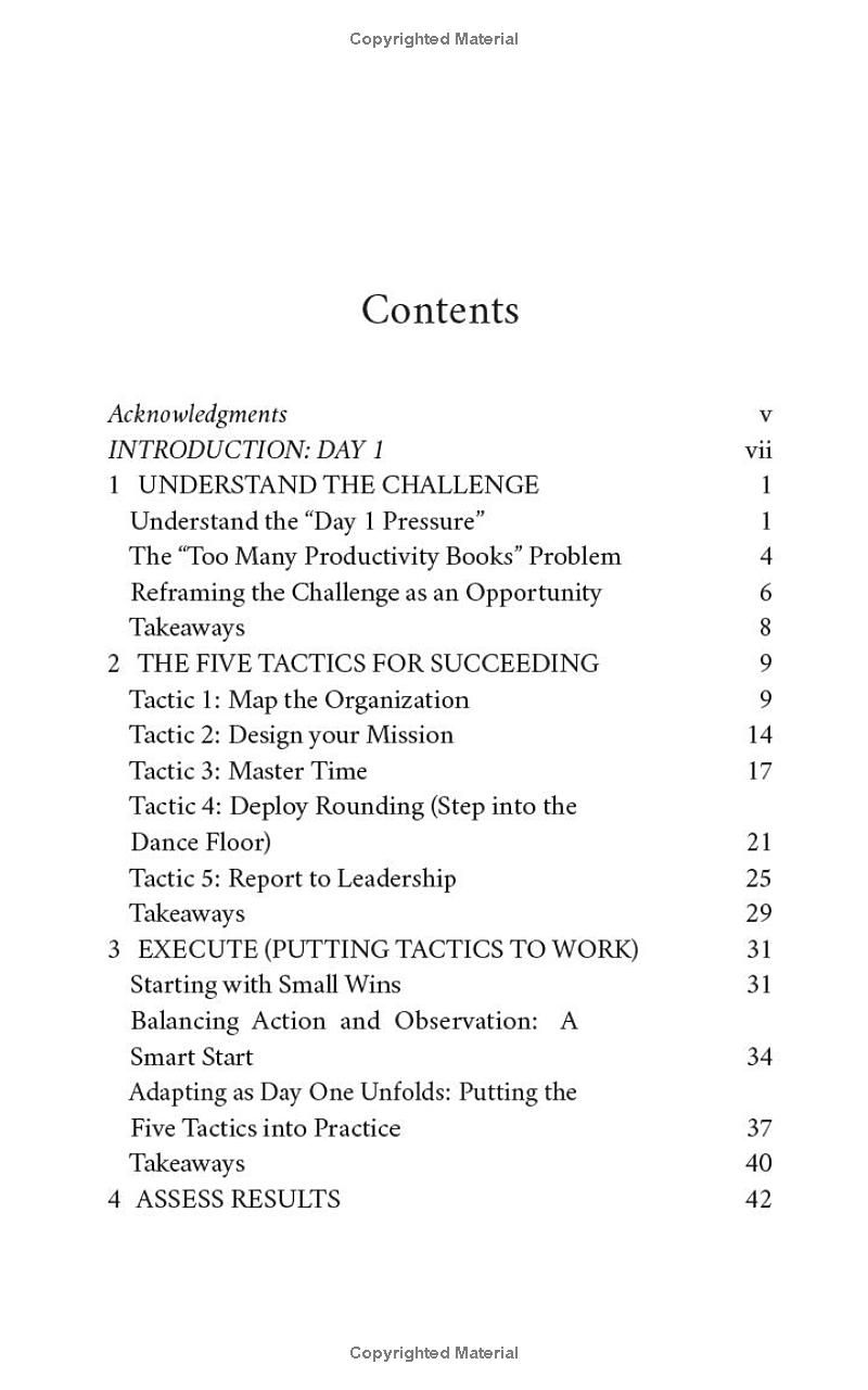 DAY 1: Shock and Awe!: The 5 Winning Tactics for Professionals and Leaders Starting a New Job