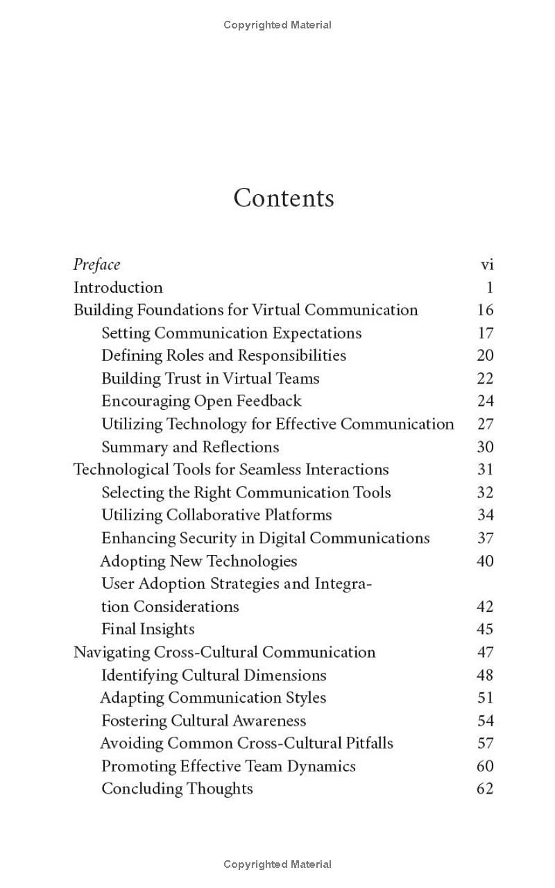 Effective communication in virtual teams: Strategies for Seamless Collaboration in Remote Work Environments