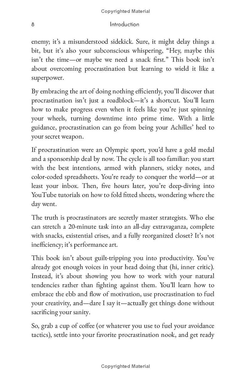 Procrastination for Overachievers: A Humorous Guide to Doing Absolutely Nothing Efficiently (Life Uncomplicated: Practical and Playful Guides for Thriving in the Chaos)