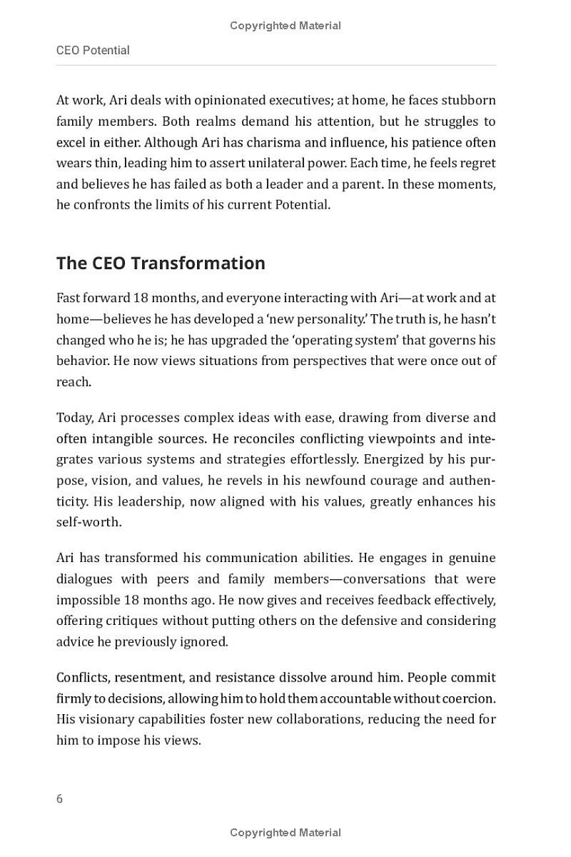 CEO Potential: Transcend Self, Team, and Organization for Lasting Success in the New Age of AI