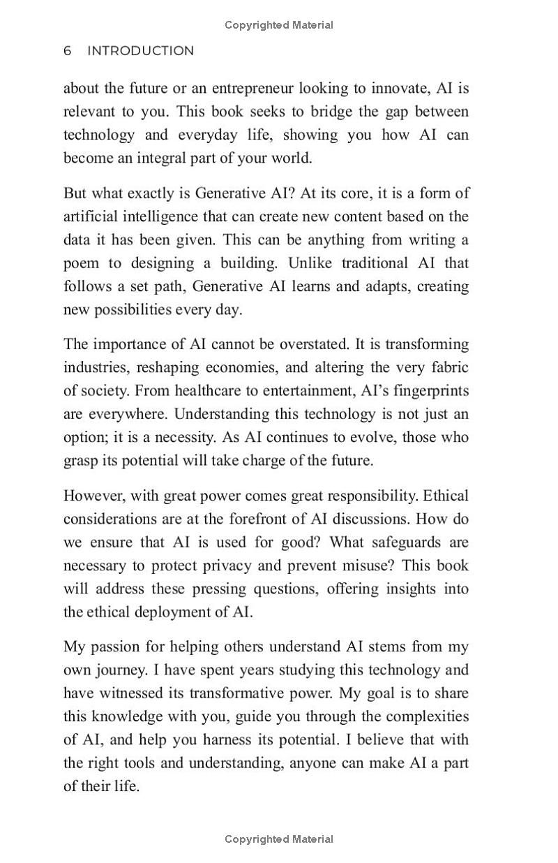 Generative AI: A Beginners Guide To Demystify The Strategic Advantage, Ethical Deployment, And Practical Integration Of Artificial Intelligence