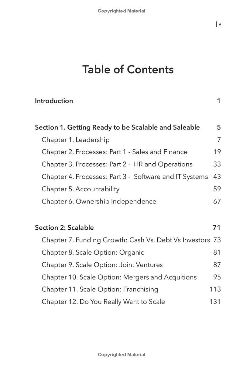 Make Your Company Scalable and Saleable: Essential Tactics for High-Valuation Growth, Expansion Potential, and Exit Strategy Planning