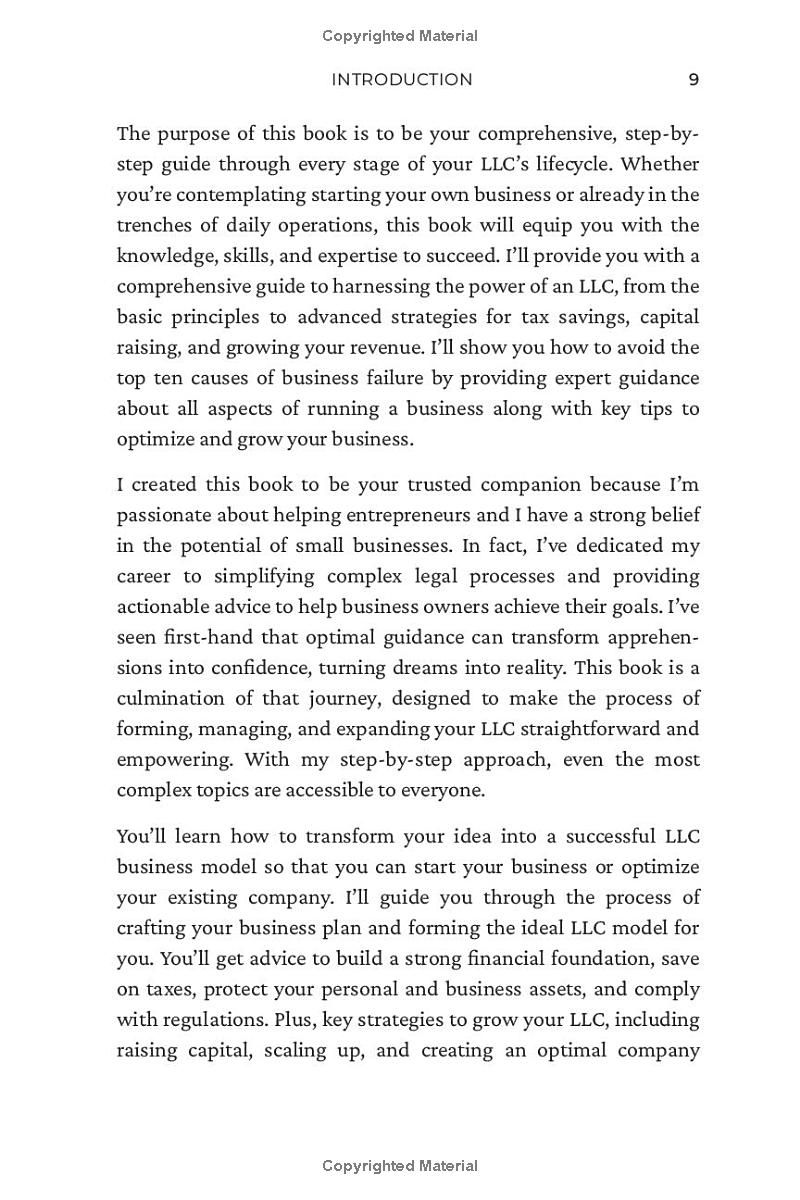 The Ultimate LLC Beginners Guide: Easy Step-By-Step Guide to Start, Manage, Scale, and Optimize Your Limited Liability Company. Protect Assets, Grow Revenue, Reduce Taxes.