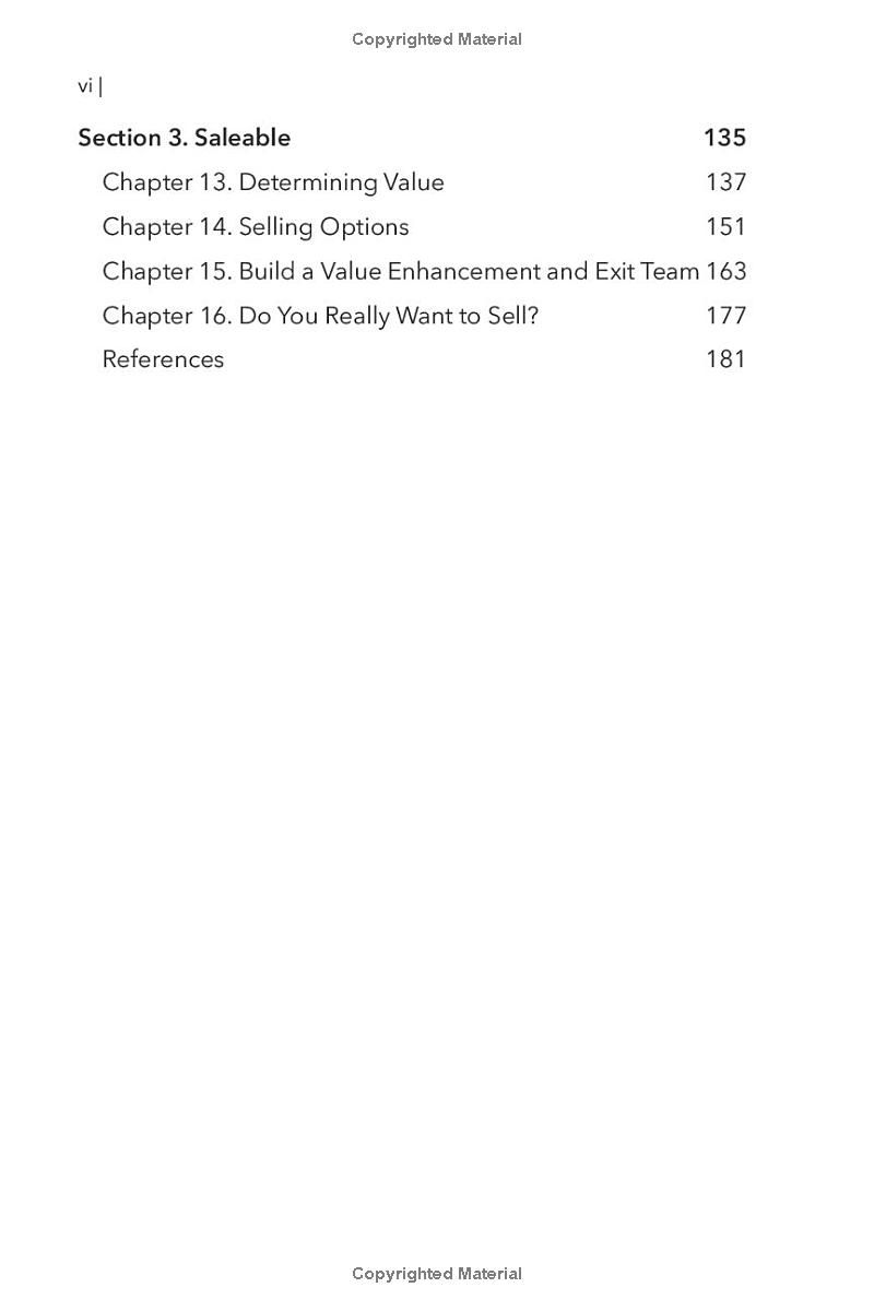 Make Your Company Scalable and Saleable: Essential Tactics for High-Valuation Growth, Expansion Potential, and Exit Strategy Planning