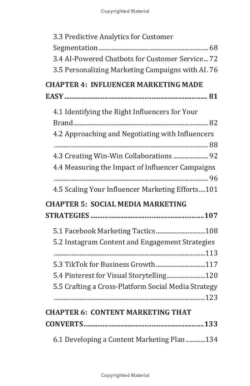 From Likes to Sales - Digital Marketing Simplified: Modern Cutting-Edge Strategies for Small Business Growth in SEO, AI, Influencer, and Social Media Marketing