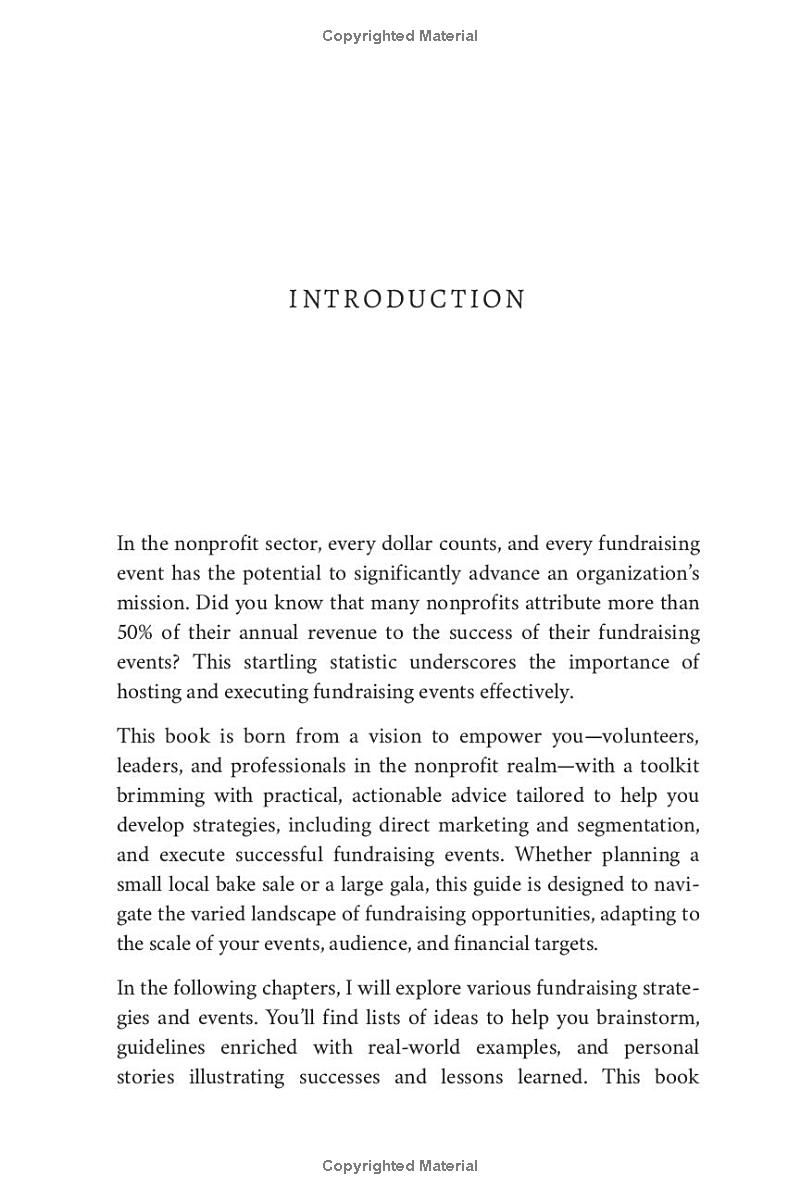 Fundraising for Nonprofits: Actionable Steps to Run High-impact Events, Maximize Fundraising, and Build Meaningful Awareness