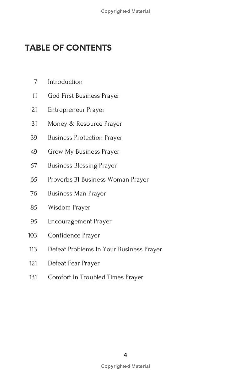 The Entrepreneur Prayer Book: Guided Prayers For A God-Led Business