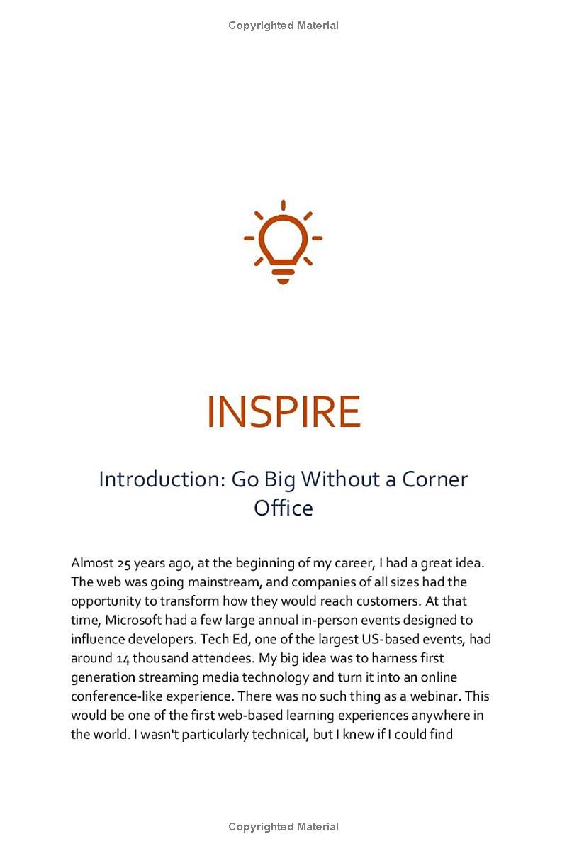 INSPIRE!: Go Big Without a Corner Office