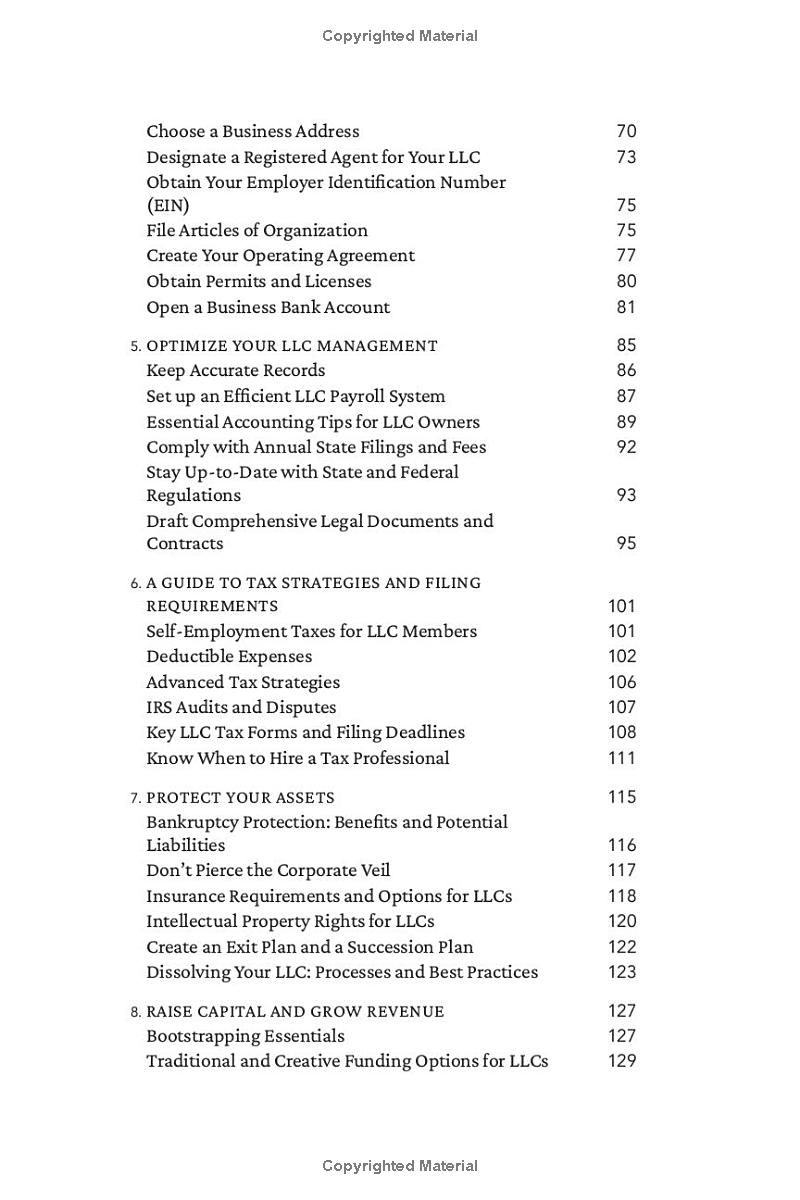 The Ultimate LLC Beginners Guide: Easy Step-By-Step Guide to Start, Manage, Scale, and Optimize Your Limited Liability Company. Protect Assets, Grow Revenue, Reduce Taxes.