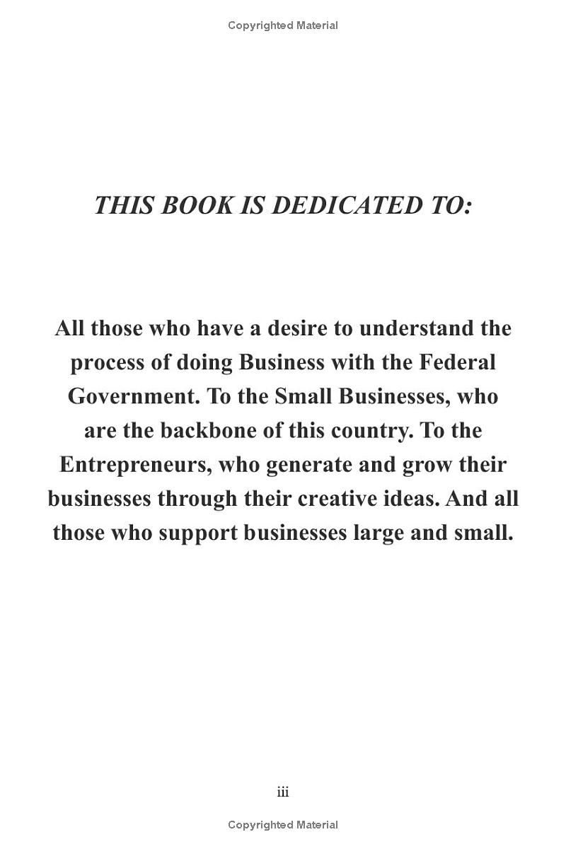 How to do business with the Federal Government: A Step-By-Step Guide