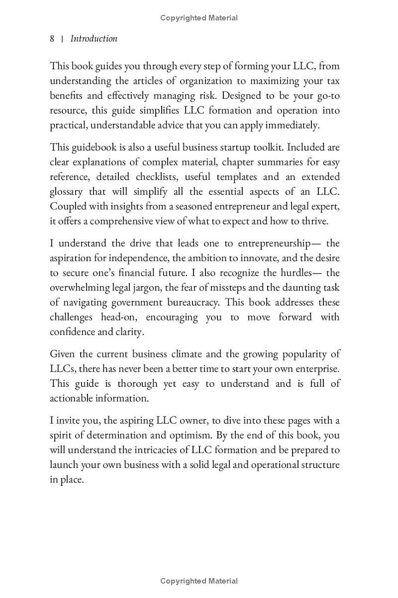 LLC Essentials for Beginners: Structure Your Business to Safeguard Assets, Maximize Tax Benefits and Capitalize on Opportunities for Growth and Profitability