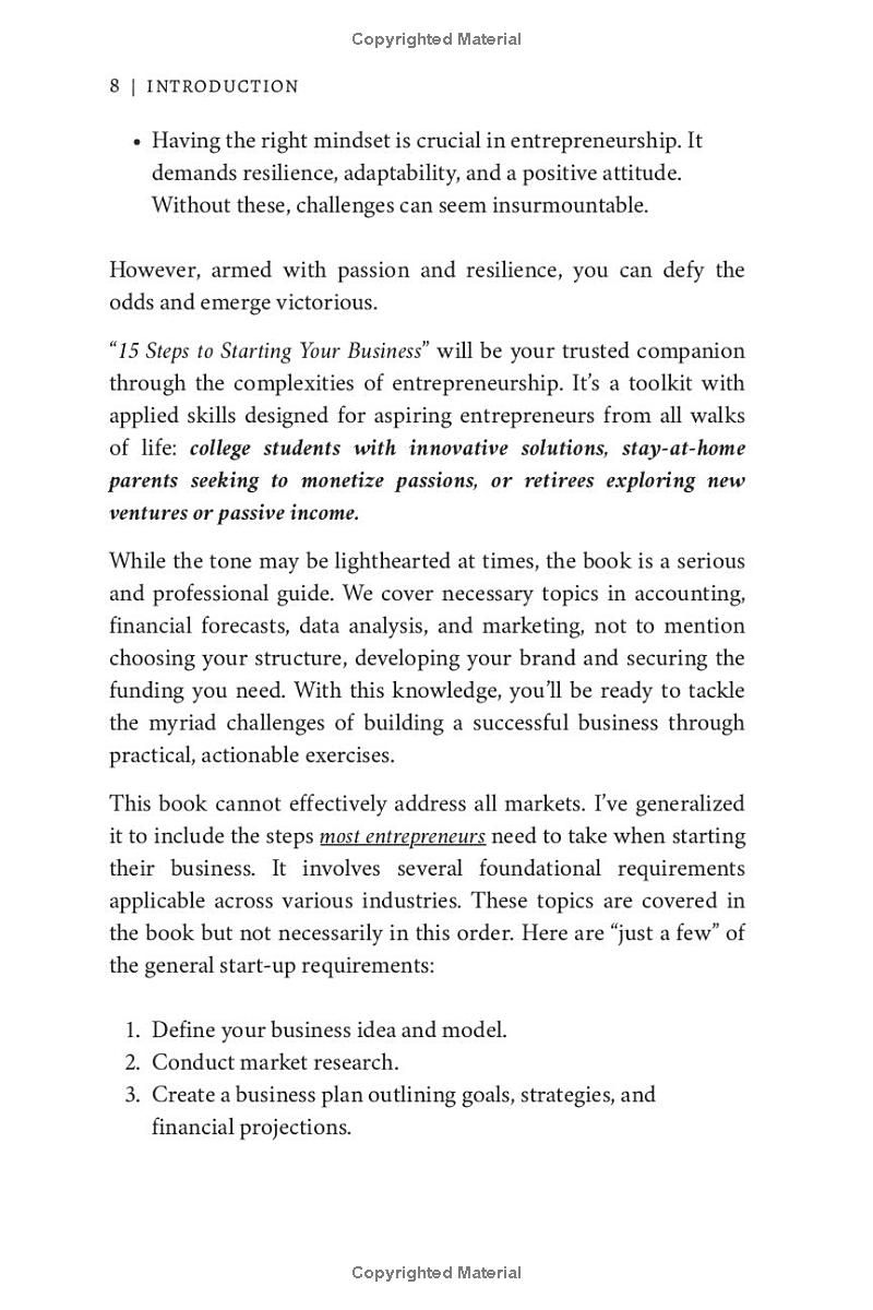 15 Steps to Starting Your Business: Your Guide to Conquer Information Overload, Transform Fear Into Action & Live the Life of Your Dreams, Even with No Money or Experience