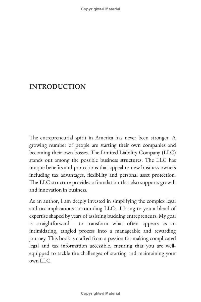 LLC Essentials for Beginners: Structure Your Business to Safeguard Assets, Maximize Tax Benefits and Capitalize on Opportunities for Growth and Profitability