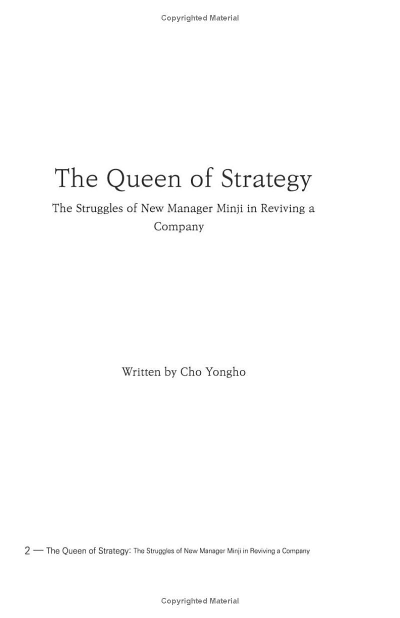 The Queen of Strategy: The Struggles of New Manager Minji in Reviving a Company