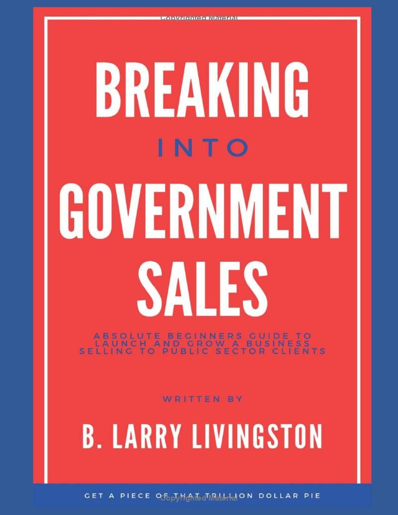 BREAKING INTO GOVERNMENT SALES: Absolute Beginners Guide to Launch and Grow a Business Selling to Public Sector Clients