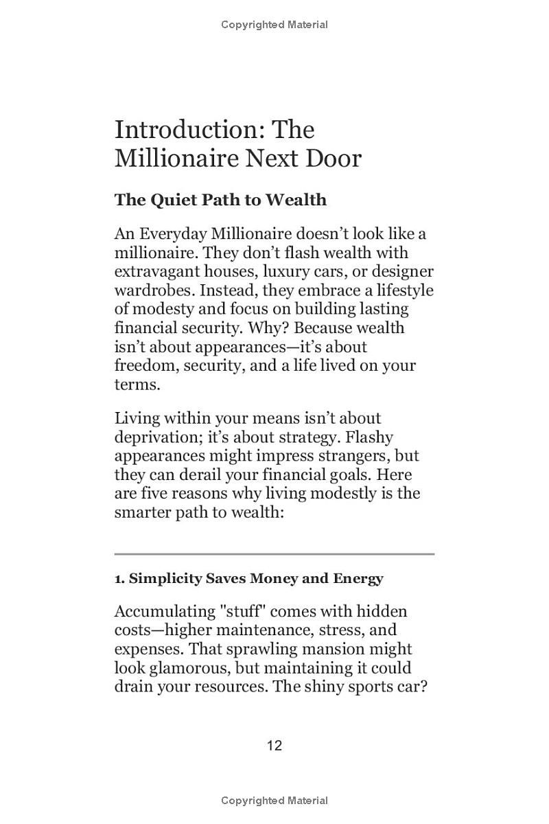 How to Become An Everyday Millionaire: Your Simple Guide to Wealth