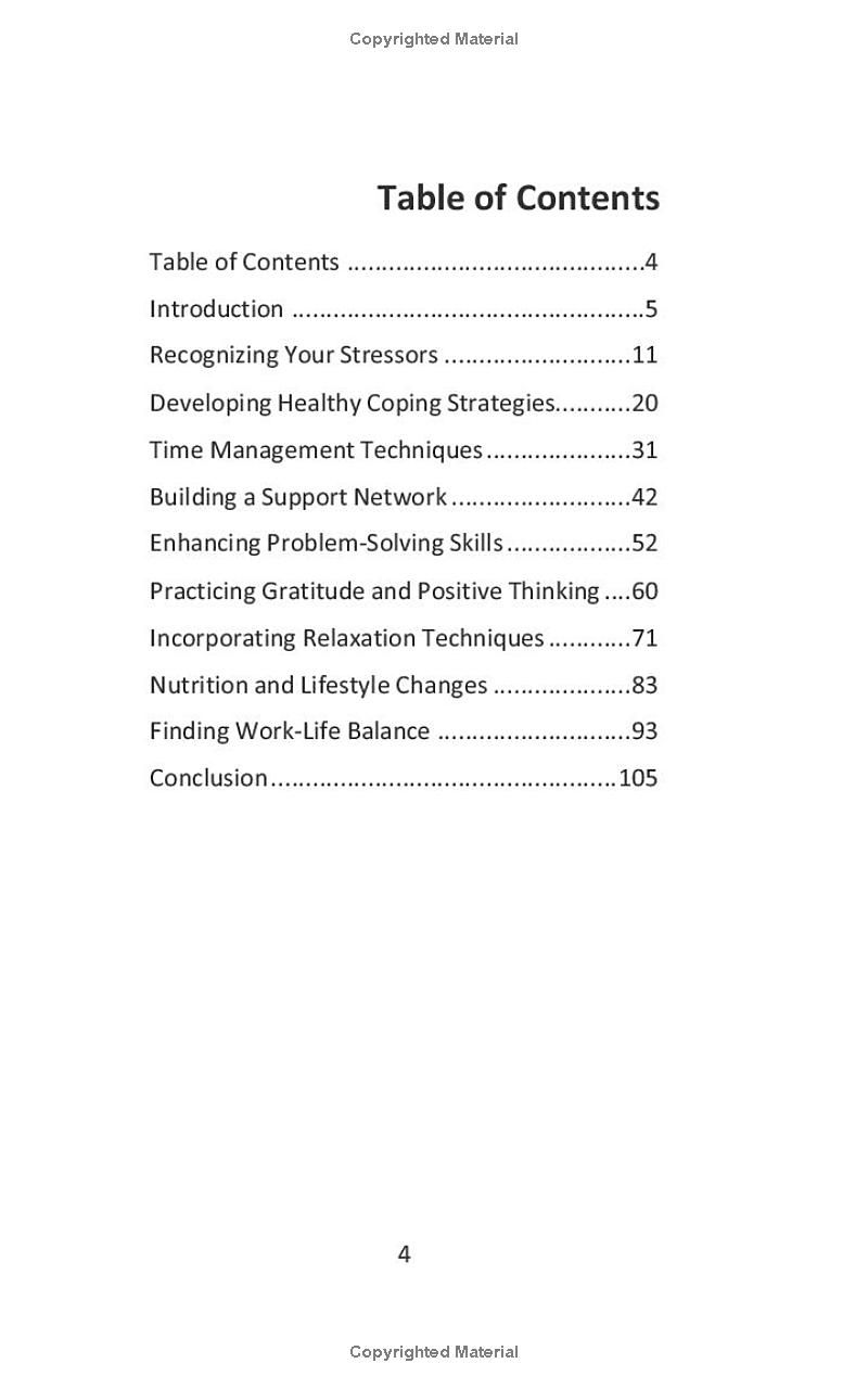 The Art of Managing Stress: Master Your Mind, Build Mental Strength, Establish Positive Habits, and Achieve Personal and Professional Growth in Life. (The Art of Living)