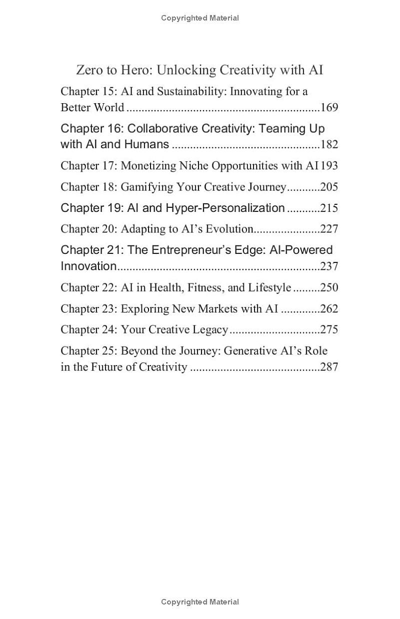 Zero to Hero: Unlocking Creativity with Generative AI (The AI Success Series: Your Blueprint for Thriving in the Digital Age)