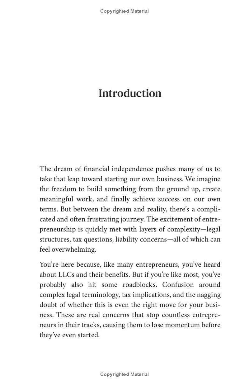 Beginner’s Guide to Operating a Successful LLC: Simplified Limited Liability Company Formation for Entrepreneurs. Learn Tax Secrets, Protect Assets, and Boost Your Small Business Credibility