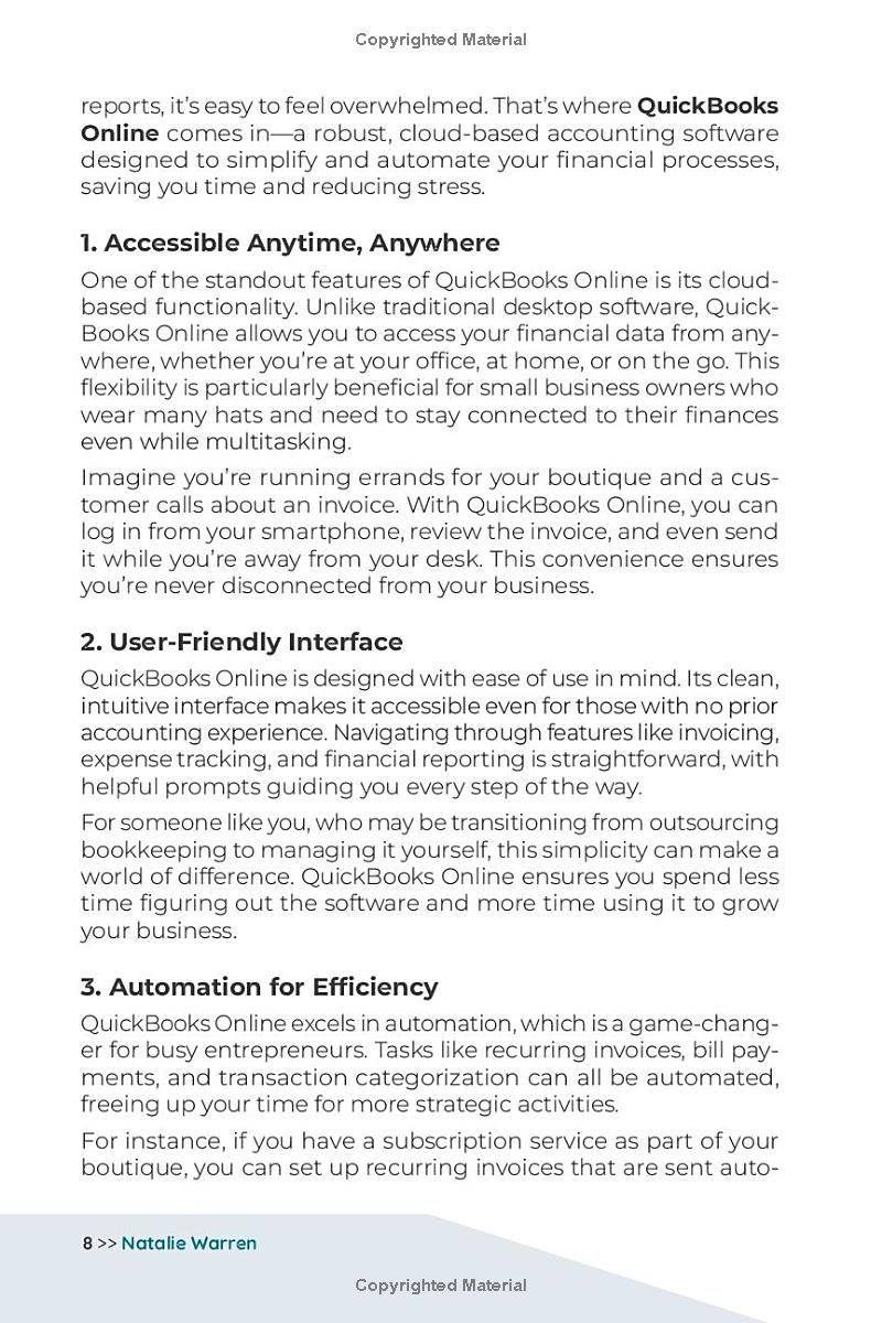 QuickBooks Online for Beginners [3 Books in 1]: A Comprehensive Learning Experience from Zero to Pro. Unlock Practical Tools, Automation Secrets, and Industry-Specific Tips