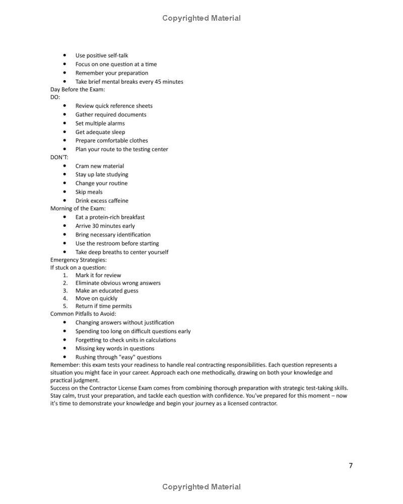 Contractors License Study Guide 2025-2026: UPDATED All-in-One Contractor License Exam Prep 2025 Test Prep. Includes Contractor License Exam Review Material and 800 Practice Test Questions