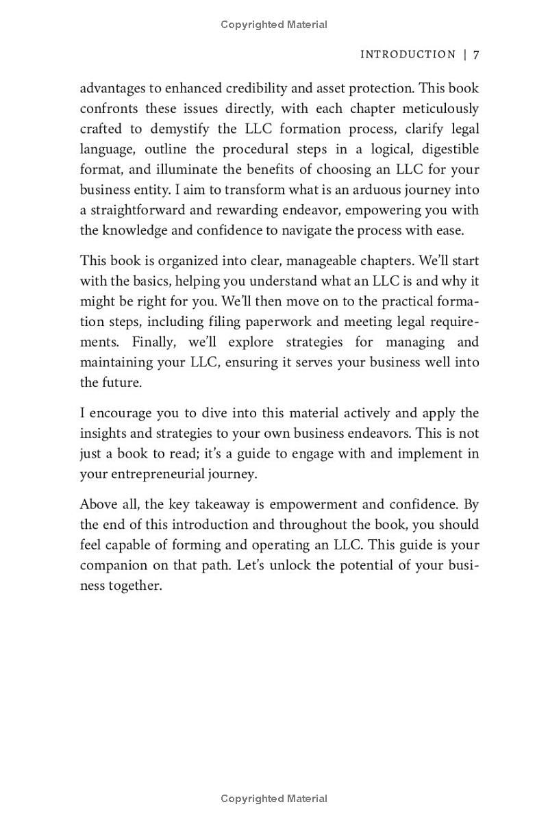 My LLC Business Made Simple: A Beginner’s Guide to Quickly Form, Manage and, Maintain Your LLC, With Legal and Smart Tax Strategies, Expert Insights and, Bulletproof Asset Protection