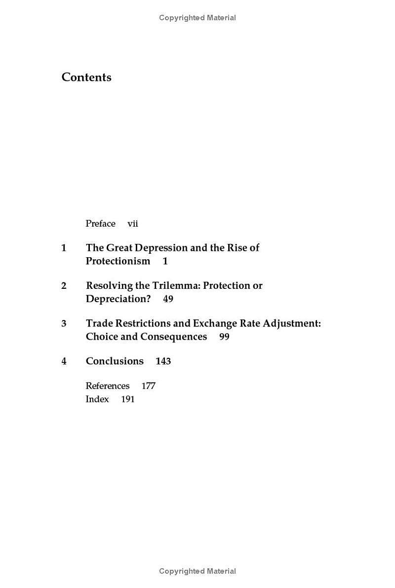 Trade Policy Disaster: Lessons from the 1930s (Ohlin Lectures)